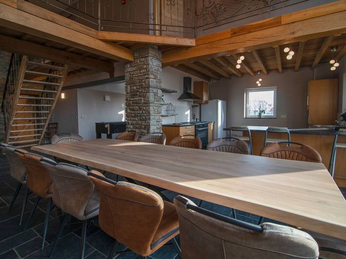 Location de vacances pour 14 personnes, avec sauna et terrasse, animaux acceptés à Gouvy - 4