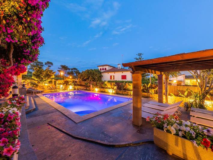 Chalet 'Cala Murta' mit eigener Terrasse in Porto Cristo, Manacor