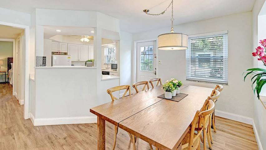 Vacation rental for 6 people, with yard and terrace in Siesta Key Beach