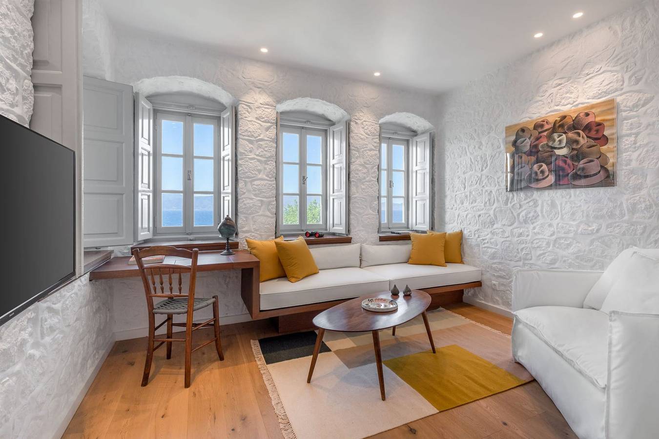 Noctheris Beachfront Suite, Divine Sea Views, Furnished Terrace, Hydra in Hydra