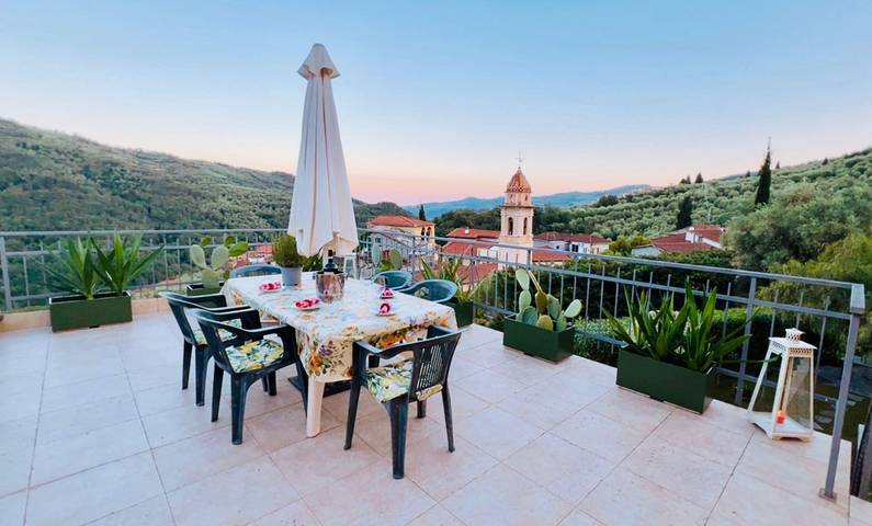 Ferienhaus für 8 Personen, mit Ausblick und Pool sowie Garten, mit Haustier in Prelà - 4