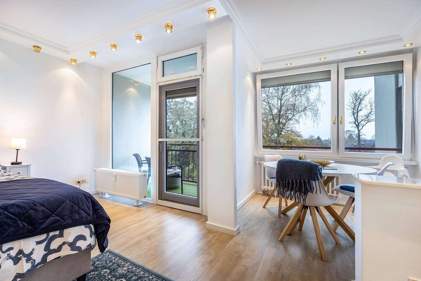 Ganze Wohnung, Ferienwohnung 'Kapitäns Kajüte Am Steinhuder Meer' mit Meerblick, Balkon und Wi-Fi in Wunstorf, Steinhuder Meer