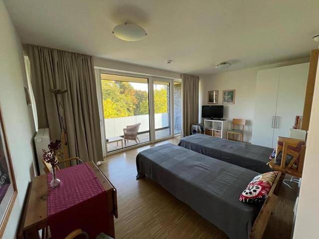 Ferienwohnung für 2 Personen, mit Balkon und Ausblick in Herrenhäuser Gärten