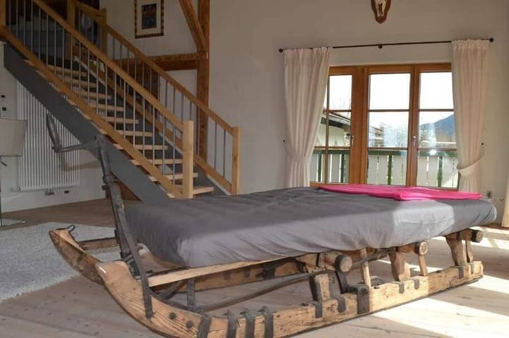 Chalet für 8 Personen, mit Garten und Sauna sowie Whirlpool, mit Haustier in Siegsdorf - 2