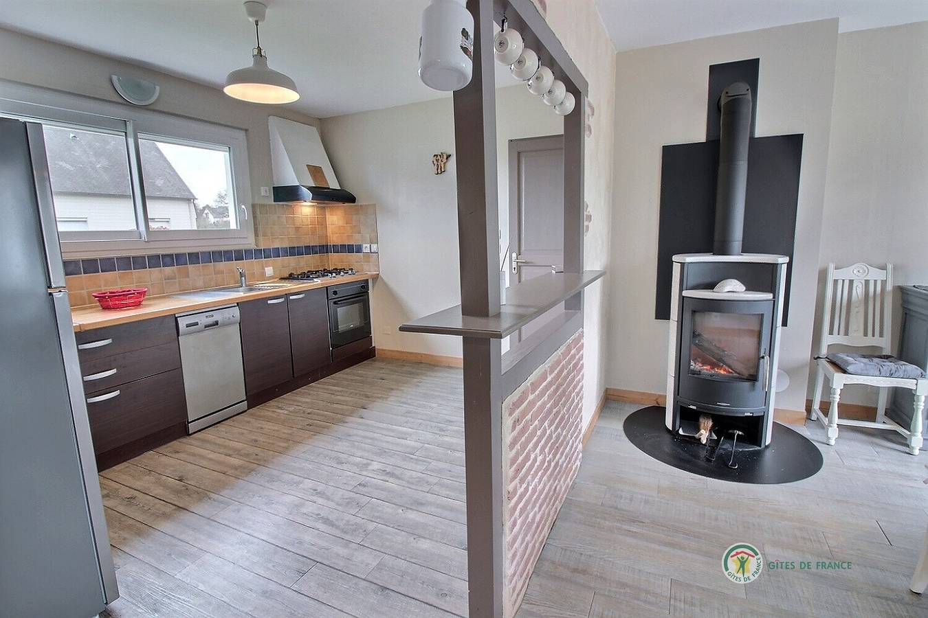 L'Abri des Flots in Trélévern, Rosa Granitküste