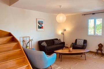 Location de vacances pour 4 personnes, avec balcon à Esparron-de-Verdon