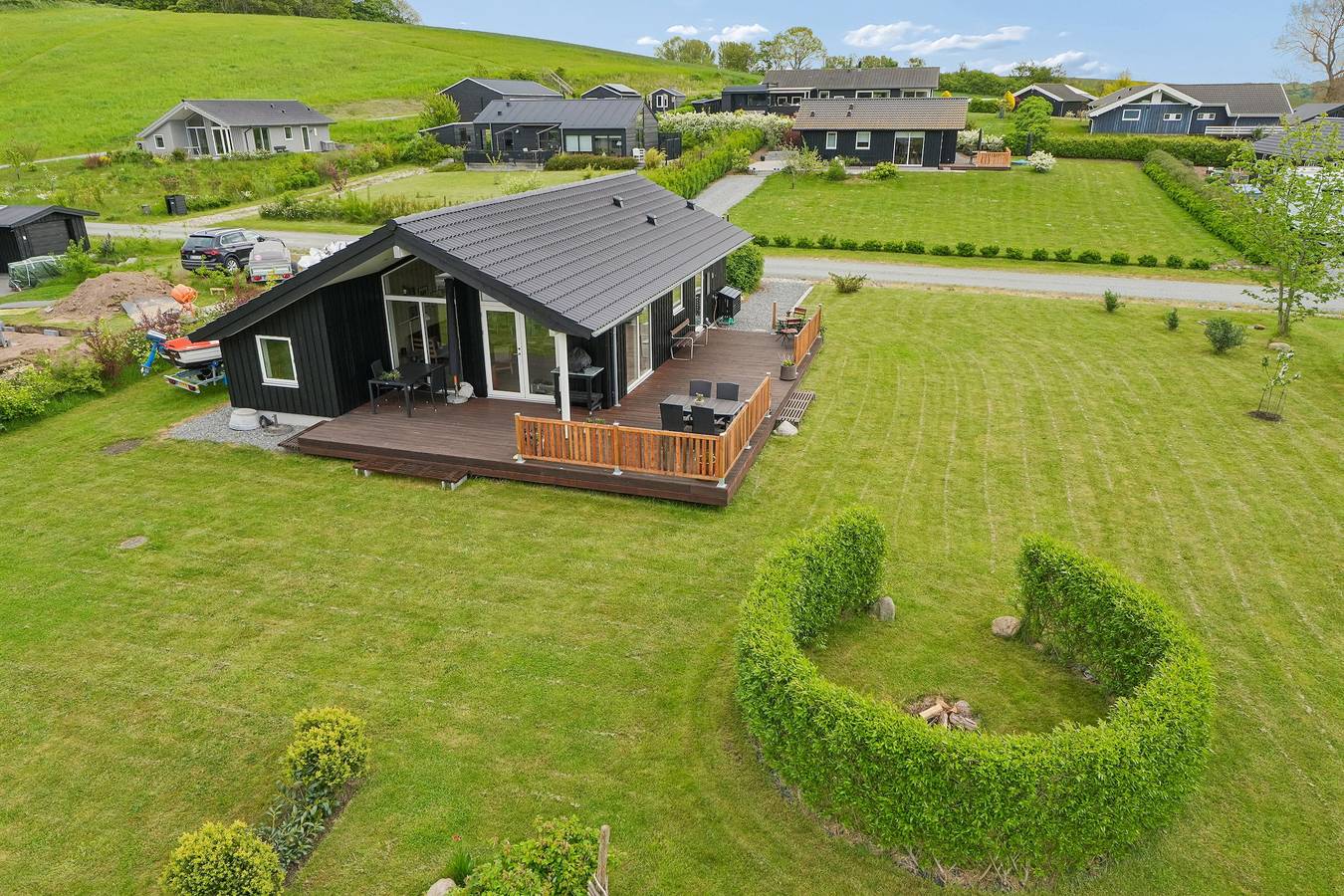 Modernes Haus nahe Strand und Natur auf Helnaes in Haarby, Kleiner Belt