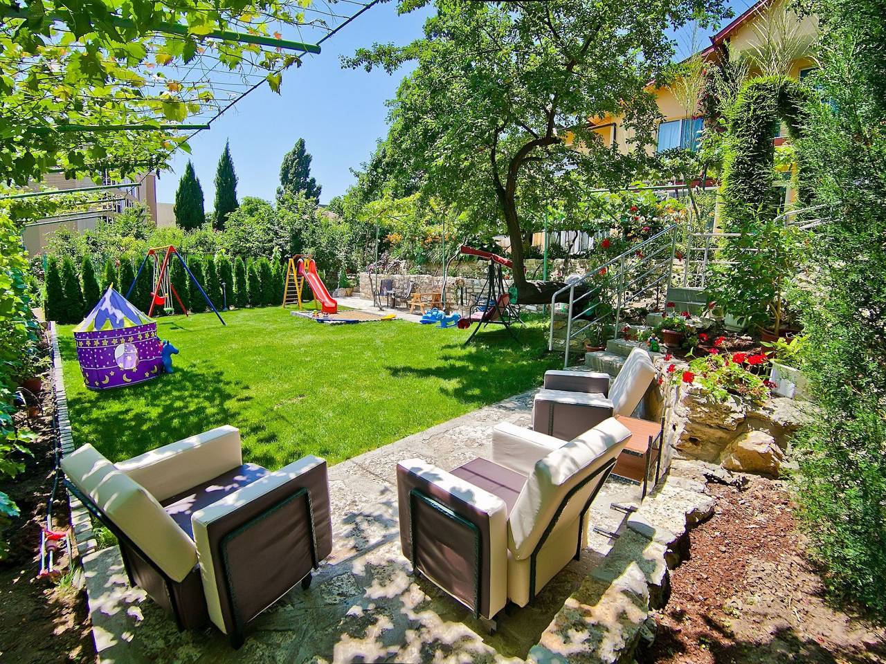 Mit Blick auf das Wasser in Varna, Oblast Varna