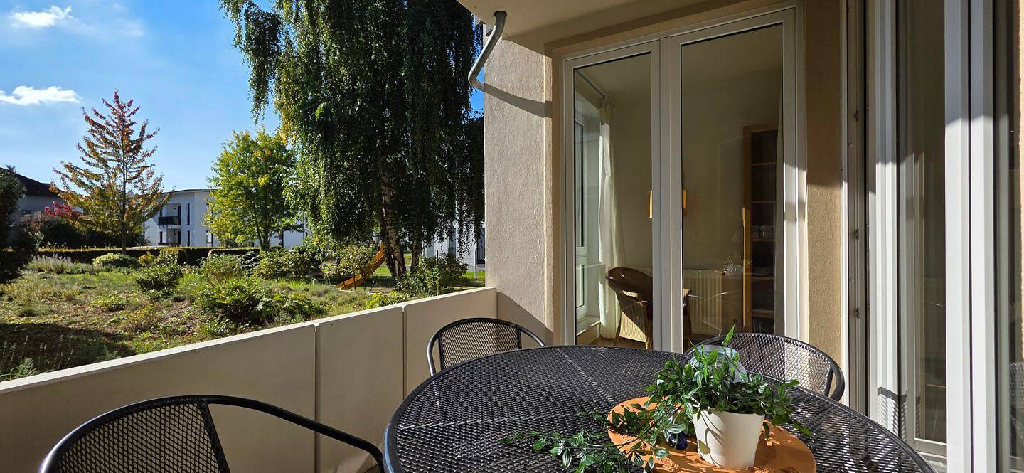 Apartamento entero, Moderne Ferienwohnung "Wellenkieker" mit Balkon und Parkplatz in Graal-Müritz in Graal-Müritz, Rostock y sus alrededores