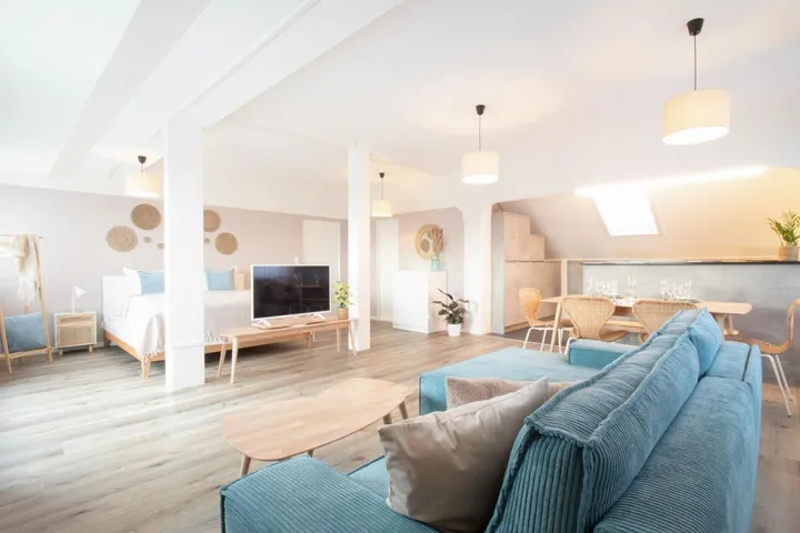 Ferienwohnung für 4 Personen, mit Ausblick und Balkon - 1