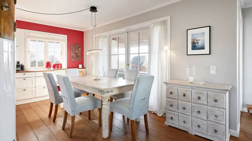 Ferienhaus mit Meerblick für 6 Personen, mit Garten und Sauna in Nieblum - 3