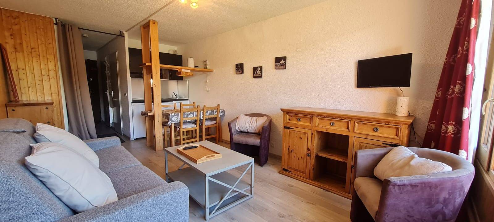 Estudio entero, Plein Sud A N°2106 in Mont-de-Lans, Les Deux Alpes