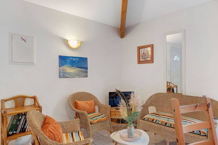 Apartamento entero, Apartamento «4p Sanguinet - Addax» con terraza privada y Wi-Fi in Sanguinet, Côte d’Argent