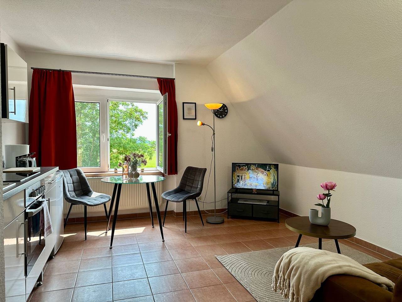 Apartamento entero, Ferienwohnung 5 – Studio und Meerblick in Middelhagen, Mönchgut