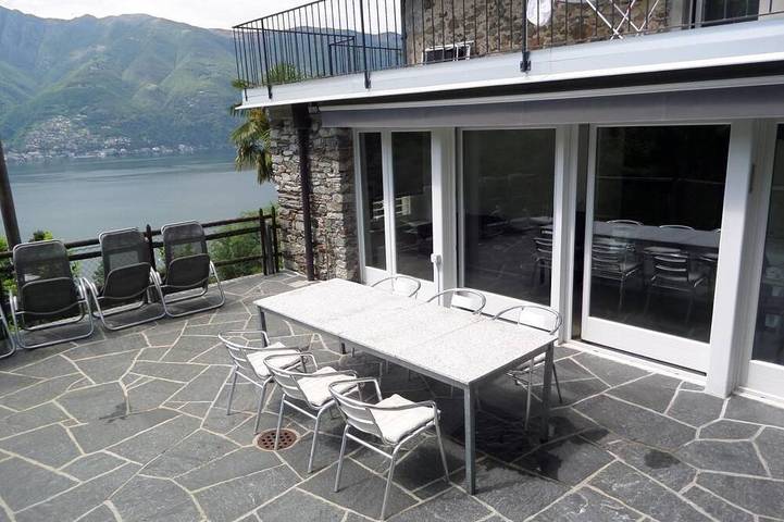 Ferienhaus für 6 Personen, mit Balkon, mit Haustier in Gambarogno
