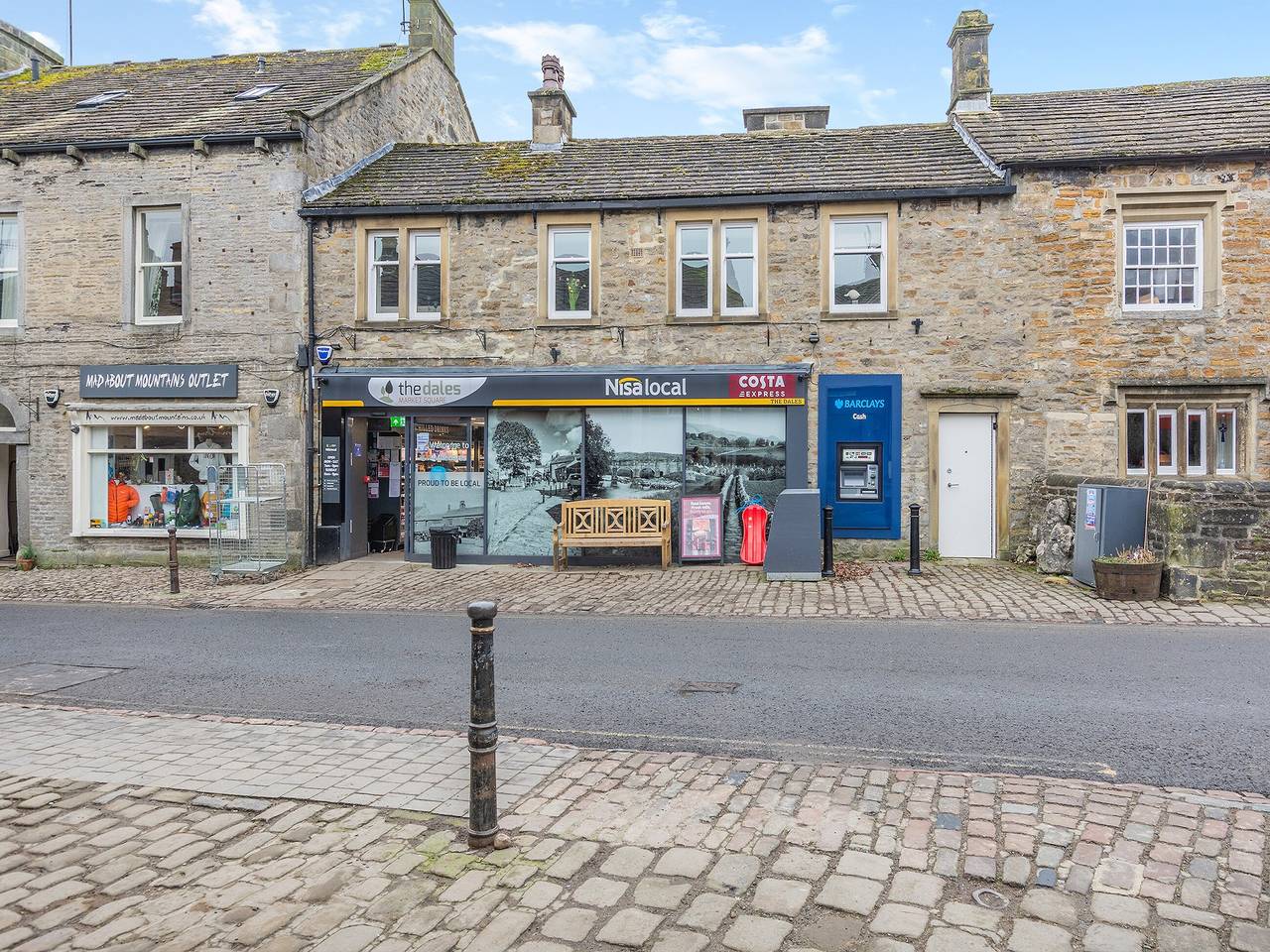 Market Square in Grassington, Yorkshire Dales National Park