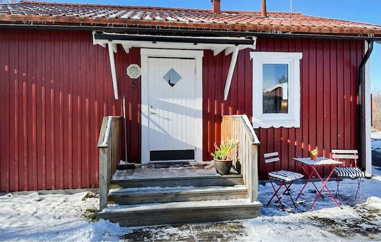 Ferienhaus für 5 Personen mit Seeblick in Tived distrikt, Laxa