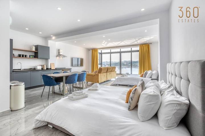 Gîte pour 12 personnes, avec vue et terrasse dans Tas-Sliema - 4