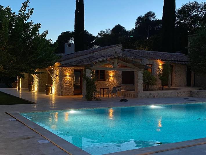 Location de vacances pour 10 personnes, avec jardin et terrasse, adapté aux familles à Lorgues - 4