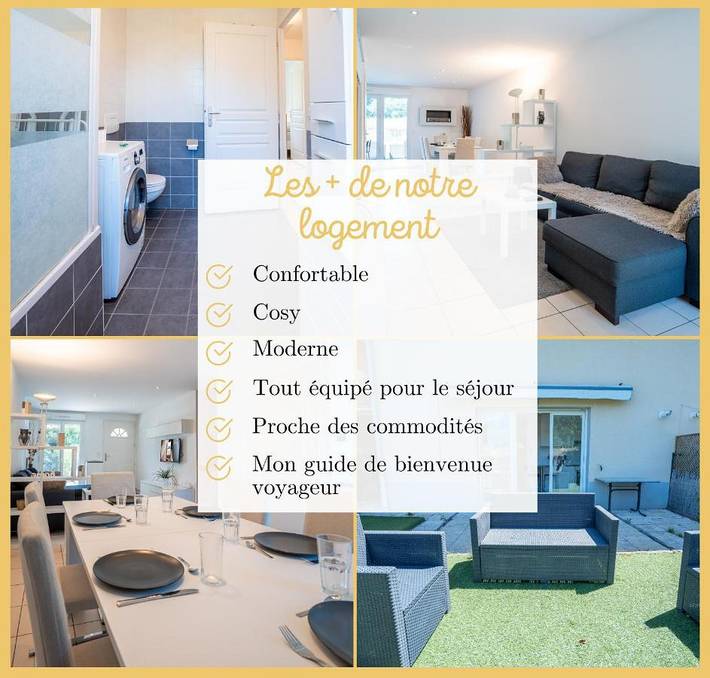 Location de vacances pour 6 personnes, avec Terrasse et Jardin à Étrembières - 3