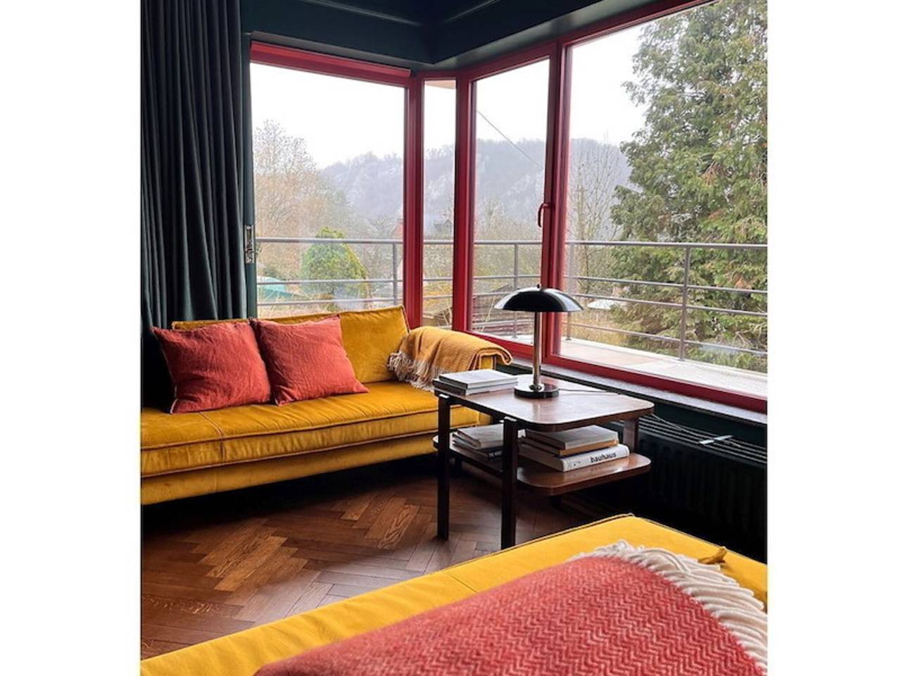 Villa in Hastière mit Panoramablick auf die Maas in Hastière, Region Namur