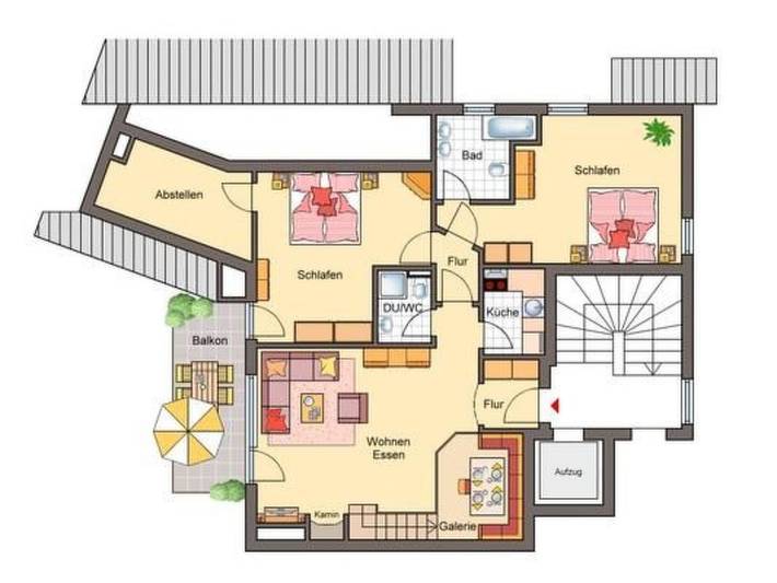 Ferienwohnung für 4 Personen, mit Balkon und Sauna in Bregaglia - 2