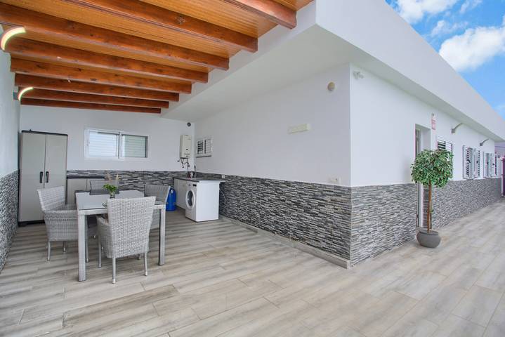 Location de vacances pour 3 personnes, avec jardin à La Matanza de Acentejo