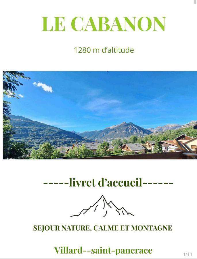 Chalet pour 4 personnes, avec Terrasse et Vue