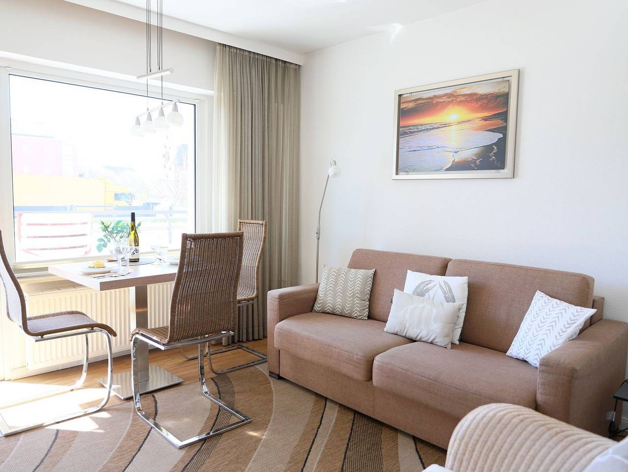 Ganze Wohnung, Gemütliches 2-Zimmer-Appartement mit Balkon, Schwimmbad in Westerland in Westerland, Sylt (Gemeinde)