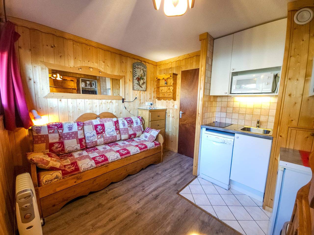 Estudio entero, Estudio cómodo a pie de pistas Les Menuires in Les Menuires, Saint-Martin-de-Belleville