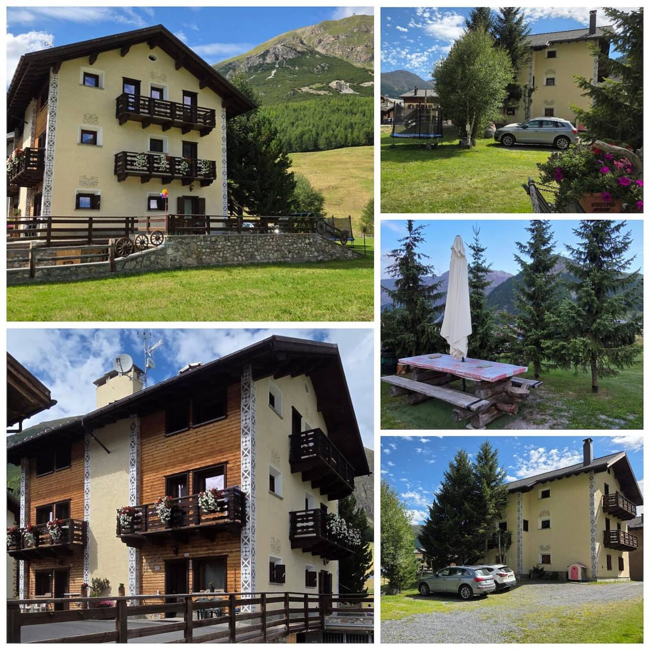 Appartamento 3 con vista montagna, giardino in comune e Wi-Fi in Livigno (Borgo), Livigno