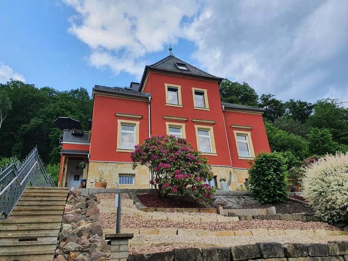 Ferienwohnung für 6 Personen, mit Ausblick und Garten in Rathmannsdorf - 2