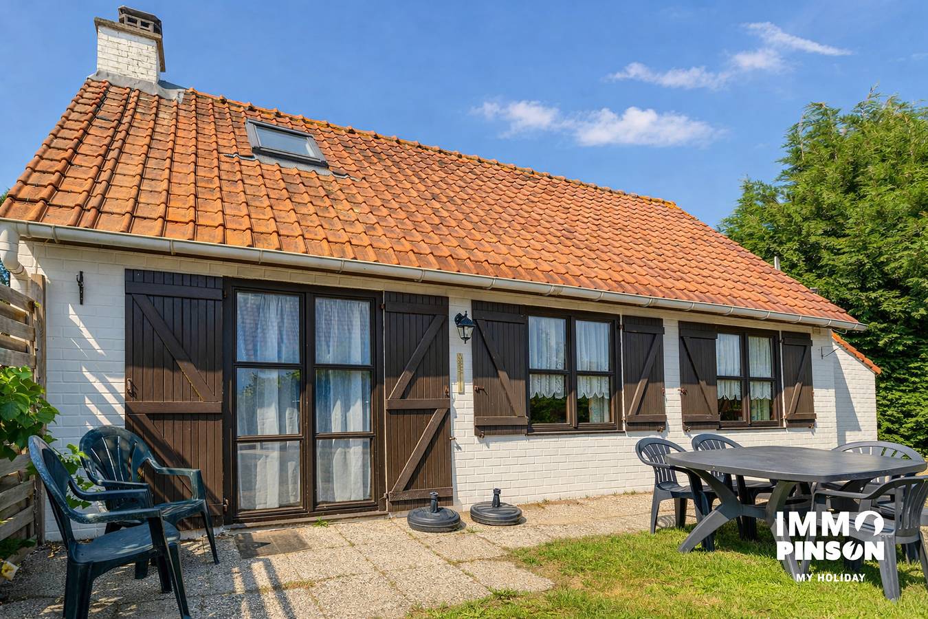 Immo Pinson Bv — Duinhoek Ii 118 White Dune Cottage in Adinkerke, De Panne