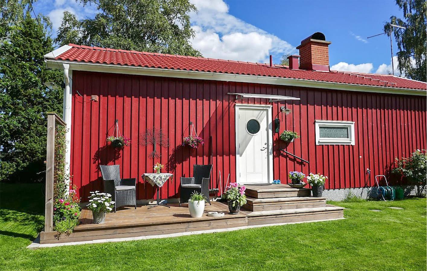 Ferienhaus für 6 Personen mit Terrasse in Jönköpings län