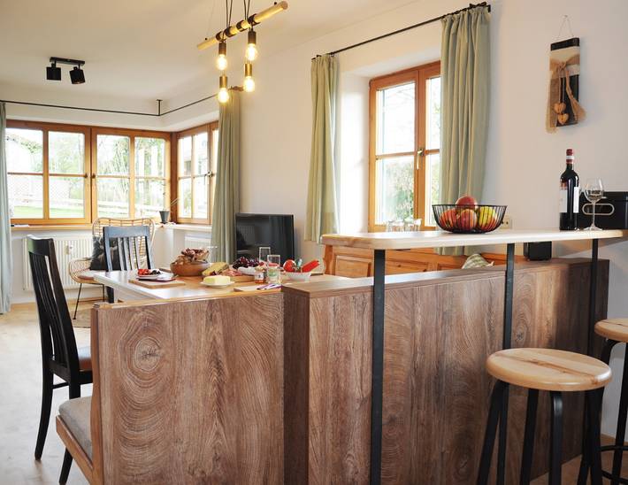 Ganze Ferienwohnung, Appartement Ammerkiesel in Bad Bayersoien, Bayerische Alpen