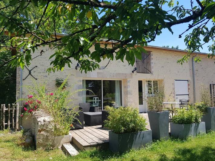 Maison de vacances pour 4 personnes, avec jardin et vue