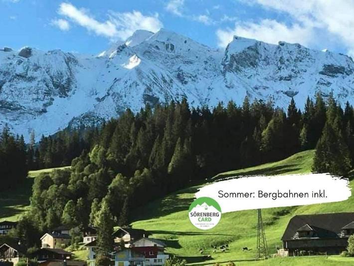 Ferienwohnung für 4 Personen, mit Garten in der Schweiz