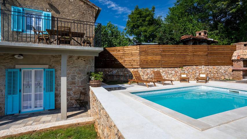 Villa für 4 Personen, mit Garten und Pool auf Krk - 2