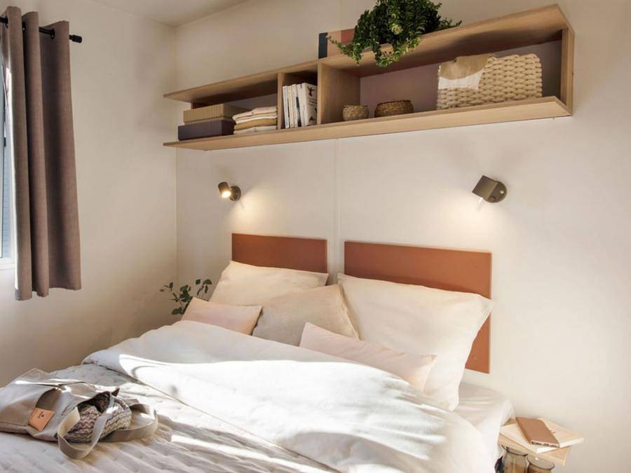 Camping Les Eaux Chaudes - Mobilheim 6 personen - L'Harmonie Grand Confort in Digne-les-Bains, Alpes-de-Haute-Provence