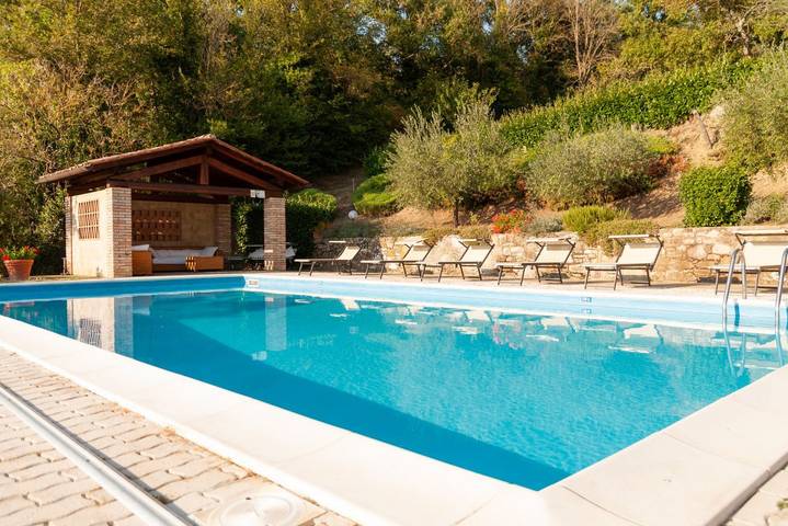 Chalet para 10 personas con balcón/terraza in Lisciano Niccone, Valtiberina
