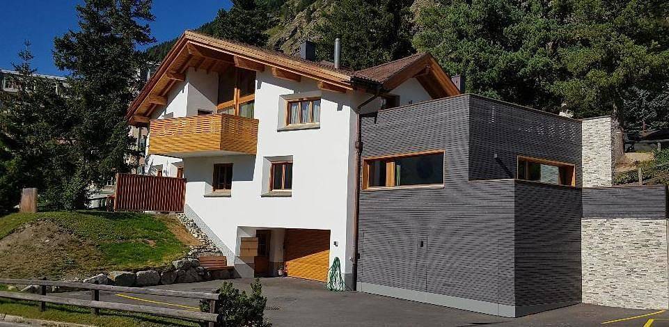 Ferienwohnung für 4 Personen, mit Garten und Balkon in Pontresina - 2