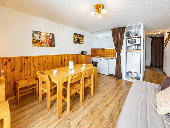 Gîte pour 5 personnes, avec Balcon dans Station De Saint Francois Longchamp - 2