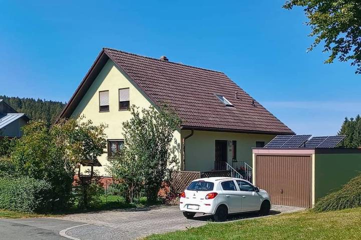 Ferienwohnung für 5 Personen, mit Garten und Terrasse, mit Haustier