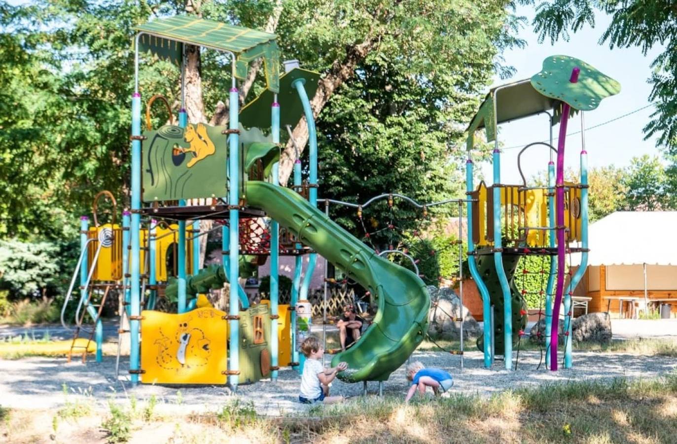 Camping 3 étoiles - Piscine  - ccaiiah in Labeaume, Ardèche