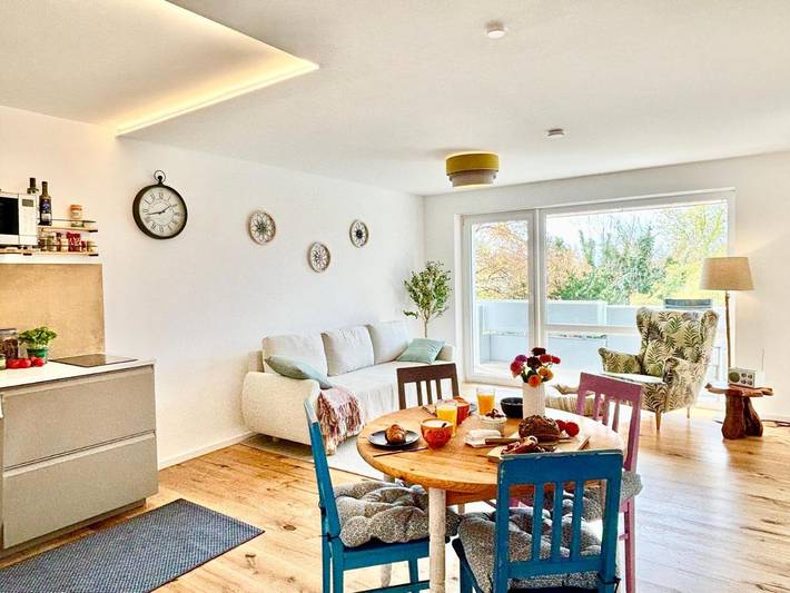 Ferienwohnung für 4 Personen, mit Garten und Ausblick in Herrsching