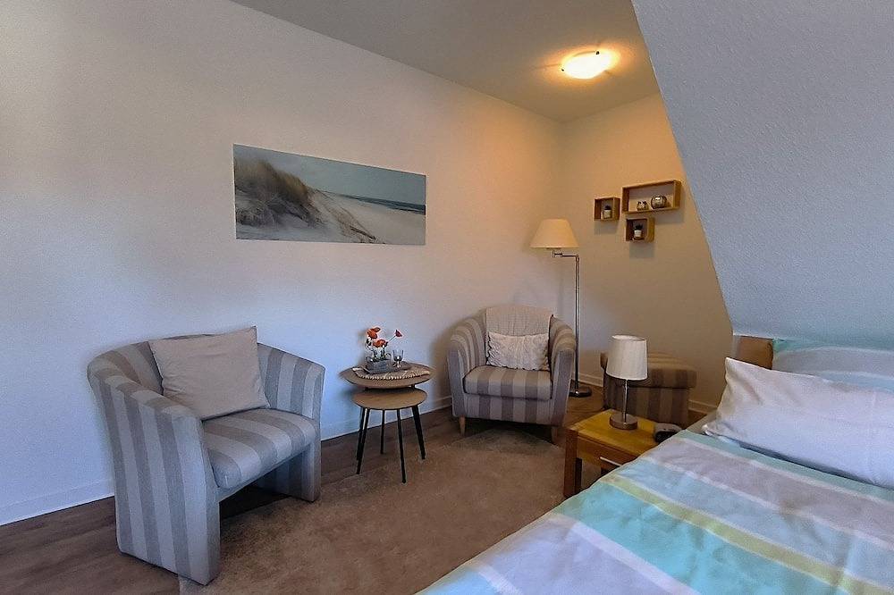 Apartement I mit separater Küche - Schuppe: herzliches Gästehaus in Tarp in Tarp, Grünes Binnenland