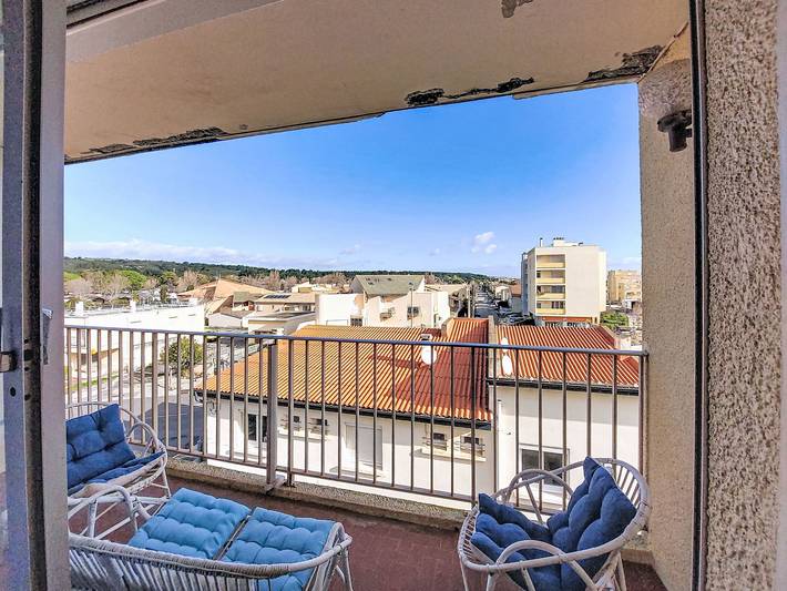 Gîte pour 6 personnes, avec balcon, animaux acceptés dans Office De Tourisme De Narbonne Plage - 2
