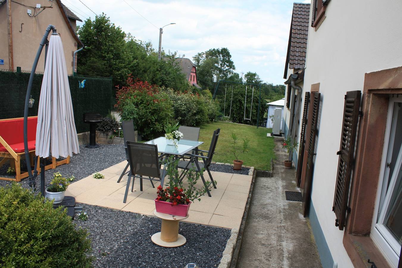 Charmantes Haus in Gottenhouse + Garten in Gottenhausen, Region Saverne