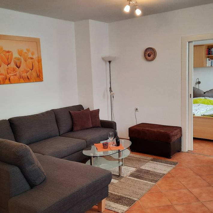 Ferienwohnung für 3 Personen, mit Balkon/Terrasse und Terrasse in Fränkisches Weinland - 2