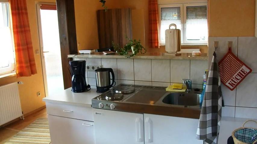 Ferienwohnung für 3 Personen, mit Balkon in Bad Frankenhausen - 2